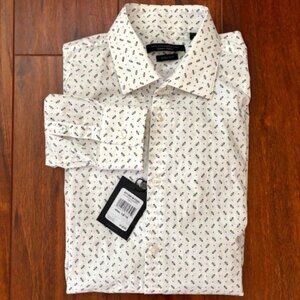 John Varvatos Signature Tailored Stretch Shirt